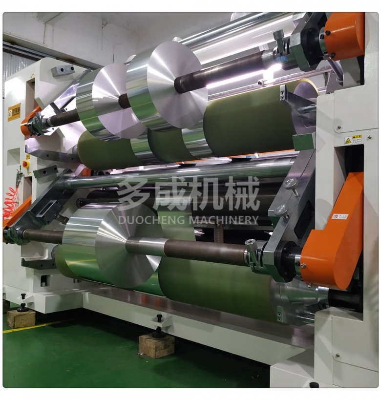 DC-SLM-1850微電腦控制立式鋁箔分切機、銅箔分切機、分剪機、裁切機、分條機