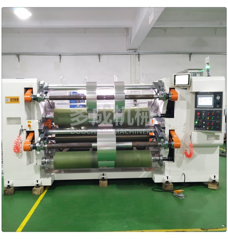 DC-SLM-1850微電腦控制立式鋁箔分切機、銅箔分切機、分剪機、裁切機、分條機